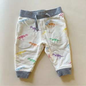 Monica + Andy cotton dinosaur joggers - Excellent condition